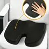 Cojín de Espuma Viscoelástica en Forma de U al por Mayor Transfronterizo Cojín para Cadera de Oficina Descompresión Sedentaria Hemorroides Cojín para Silla Cojín para Asiento de Estudiante Cojín para Trasero
