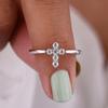 Anillos de Moda de Venta Caliente Transfronteriza para Mujer Nuevos Anillos Dulces Microincrustados de Nicho Estilo Europeo y Americano Anillos para Mujer Japoneses y Coreanos