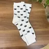 [Empole para Mujer Importado de Dongdaemun, Corea del Sur] Agente de Compras para Calcetines de Algodón de Caña Media con Lazo de Ballet Estilo Miu