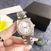 Reloj de Pulsera de Acero con Cinco Eslabones Dorados y Tachonado de Diamantes con Calendario, Reloj de Cuarzo para Mujer, Al Por Mayor, Movimiento Japonés Miyota