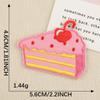 Adesivos bordados originais autocolantes sorvete doce decoração da moda patch diy para bolsa acessórios patch adesivos de tecido