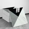 Comercio Exterior Transfronterizo Al por Mayor Pegatinas de Pared de Azulejo Imitación Papel Tapiz Impermeable y a Prueba de Humedad Autoadhesivo Renovación de Baños Paneles de Pared Paneles Decorativos de Aluminio-Plástico