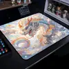 Mouse Pad Profissional para Jogos E-Sports com Base de Borracha Natural Pura, Espessado, Confortável, Resistente ao Desgaste e Antiderrapante, Série Fera da Tendência Nacional