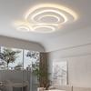 Yixiang Iluminación Lámpara de Ambiente para Sala de Estar Nórdica Celebridad de Internet Minimalista Lámpara de Techo Dormitorio Paquete Combinado para Toda la Casa Control Inteligente