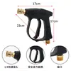 Bico Universal para Pistola de Lavagem de Carros, Conjunto de Bicos para Máquina de Limpeza de Alta Pressão, Recipiente de Espuma PA, Engate Rápido 1/4