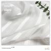 Prata de seda beleza listra chiffon tecido drapeado roupas femininas vestido traje antigo Hanfu pequena moda fresca tecido de seda artificial