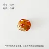 Arte de Bambu Xin Sheng Formato de Zongzi Decoração Trançada de Bambu DIY Estilo Chinês Auspicioso Artesanato Criativo Material de Arte Floral Trançado Feito à Mão