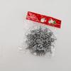 Venda quente transfronteiriça decoração de Natal pingente de floco de neve decoração de árvore de Natal floco de neve com glitter floco de neve em pó pegajoso atacado