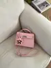 Bolsa Pequena de Platina de Alta Qualidade para Mulheres 2026 Nova Moda Versátil Bolsa Transversal Exquisita Super Moderna Bolsa Kelly