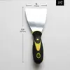 Raspador de Masilla, Espátula Gruesa de Acero Inoxidable, Raspador de Limpieza, Cuchillo de Masilla, Herramienta para Pintar