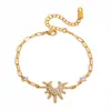 Pulsera de Acero Inoxidable Irregular Estilo Europeo y Americano Elegante y Silenciosa para Mujer, Diseño Minimalista de Nicho, Joyería Geométrica Creativa al por Mayor