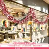 Decoraciones del Día de San Valentín Chino, decoraciones temáticas para eventos festivos de tienda, guirnaldas, cintas, adornos colgantes, accesorios para la disposición de escenas