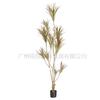 Plantas Verdes Artificiais Grandes para Decoração: Dracena Falsa, Árvore Sangue de Dragão Artificial, Paisagismo de Decoração Suave para Interior, Plantas Verdes Artificiais