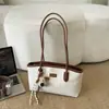 Bolso de mano cruzado para mujer, nuevo, tendencia otoño temprano, versátil, tipo bandolera, con sensación de alta gama, perfecto para el trabajo y los desplazamientos, bolso de hombro