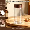 Frascos de Almacenamiento de Granos de Grado Alimenticio con Tapas de Rosca, Frascos Sellados para Café, Contenedores de Almacenamiento Domésticos de Cocina, Latas de Plástico para Té