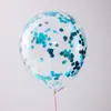 Atacado Balões Coloridos com Lantejoulas de 12 polegadas Decoração de Casamento Festa de Aniversário Influenciador Balões Transparentes com Lantejoulas