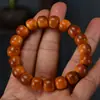 Pulsera de Tuya Pulsera Rayo Cuentas de Buda Transparentes Envejecimiento Alto Aceite Para Hombres y Mujeres Sala de Transmisiones en Vivo Drenaje Redes Sociales Artículos de Templo