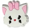 Novos Charms para Tamanco da Série de Desenhos Animados de Olhos Grandes, Decorações de Sapato de Personagens de Anime, Decorações Removíveis para a Superfície do Sapato