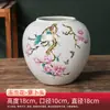 Valor de Belleza de Alta Sensación Cerámica Jingdezhen Florero Hidropónico Rábano Adornos de Decoración para el Hogar Florero Blanco Estilo Chino con Grietas de Hielo