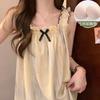 24 Nuevo estilo ins Estilo Deseo Puro Camisón de Niña con Almohadilla de Pecho Removible Explosiones en Vivo Celebridad de Internet Camisón Cool