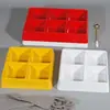 Red de melamina rojo cuatro seis nueve patrón de palacio imitación porcelana vajilla comercial plato lateral separado para hot pot y barbacoa plato de aperitivos