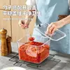 Frasco de condimentos comercial, caja de almacenamiento de especias, chile seco, anís estrellado, granos de pimienta, condimentos de cocina, caja de condimentos sellada