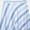 Ropa de Mujer Transfronteriza Verano 2026 Nuevo Estilo Europeo y Americano Moda Falda Midi Rayada 5029267