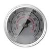 Termômetro industrial axial bimetálico tipo ponteiro de aço inoxidável para forno de churrasco, forno, disco de caldeira