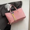 Bolsa Tote de Grande Capacidade Transfronteiriça Novo Estilo Coreano Casual para o Dia a Dia Bolsa de Ombro Estilo Coreano Elegante Bolsa Feminina Nova