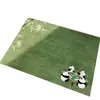 Tapetes de Banheiro de Lama Diatomácea com Desenhos de Floresta, Tapetes de Pé Absorventes Antiderrapantes para Banheiro, Tapetes de Entrada Resistentes a Manchas e Fáceis de Cuidar