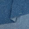 Estilo Tweed Encaje Lentejuelas Denim Falda de Mezclilla para Mujer Pantalones Casuales Chaqueta Ropa de Moda Tela al Por Mayor
