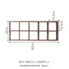 Suporte de Xícara de Chá de Parede com Múltiplos Compartimentos Feito Sob Medida Xadrez Novo Estilo Chinês Suporte Armazenamento Bule Panela Suporte Ornamentos Louça de Porcelana para Brincadeira Cultural