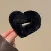 Pinza de Garra de Peluche para Mujer, Pinza Grande para el Cabello de Otoño e Invierno con un Toque de Lujo, Pinza de Tiburón Ins para Cabello Grueso, Pasador para Moño, Accesorio para el Cabello