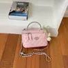 Bolso popular transfronterizo para mujer 2026 nuevo bolso de mano acolchado tipo caja, bolso de hombro cruzado elegante y simple