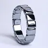 Jingyao Natural 6N Silicio Policristalino Pulsera de Mano de Terahertz Pulsera de Energía de Fusión Instantánea de Hielo de Terahertz Cuidado de la Salud Tecnología Negra