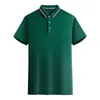Camisas Polo de Manga Curta de Verão com Logo Estampado, Uniformes para Grupos Corporativos, Camisas Publicitárias, Estilos de Verão Bordados