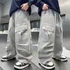 Pantalones de Primavera y Otoño para Niños 2026 Nuevo Estilo Holgado Casual Cargo Jogger para Niños Mayores