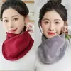 Bufanda Protección Cuello Manga para Cuello A prueba de Frío Mujeres Cálida Otoño e Invierno Cuello Chal para Hombres A prueba de Viento Ciclismo Engrosado Forrado de Felpa Moda