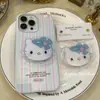 Corea del Sur ins lindo gatito soporte de airbag para teléfono móvil caricatura telescópico chica perezosa de escritorio de mano 3M