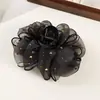 Grampo de Cabelo Novo Estilo Francês para Primavera e Verão, Elegante e Fashion, Rede Nuvem, Tamanho Médio, Acessório de Cabelo