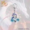 Nezha: O Menino Demônio Que Perturba o Mar Fã Mercadoria Nezha e Ao Bing Chaveiro de Acrílico Pingente Decoração de Bolsa Presente de Ano Novo