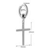 Aço Inoxidável Transfronteiriço Folha Humana Cruz Espada Brincos de Fivela de Orelha Cobra Fria em Forma de Crânio Piercing Fino de Agulha Anel de Osso da Orelha