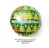 Globo de película de aluminio de dibujos animados para decoración navideña, tienda de centros comerciales, suministros de decoración para fiestas navideñas, globo de Papá Noel