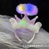 Puesto de Mercado Nocturno Juguetes Pequeños Diadema Luminosa Artículos Pequeños Calientes Diadema de Orejas de Gato Luminosas Sombrero de Felpa Pequeños Regalos