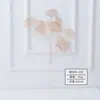 Flor artificial dourada Folha de eucalipto dourada Folha de ginkgo folha de amor cauda de fênix decoração de casamento balde de bênção de Ano Novo arranjo de flores