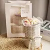 Ramos de Flores Tejidas Transfronterizos, Frutas de Hilo, Flores Artificiales, Regalos de San Valentín, Flores Eternas, Souvenirs para el Hogar del Día de San Valentín Chino