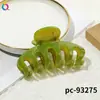 Qiyue Nuevo Pinza para el Cabello de Calabaza de Color Sólido Pinza de Tiburón Grande PC Exquisito Accesorio para el Cabello de Alta Gama para Mujeres Yiwu Al por Mayor