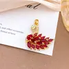 Colgante Venta Caliente Transfronteriza Collar de Cisne Colorido Colgante Diseño de Nicho Sentido de la Moda Versátil Joyería Accesorios que no se decoloran