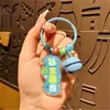 Chaveiro de Marca Pequeno para Presente com Texto, Pingente de Mochila para Meninas, Letras em Acrílico, Chaveiro Decorativo Estilo Ins Fresco e Moderno