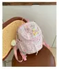 Nuevo Mochila Mini de Cuadros de Aspecto Elegante, Fresca, Dulce y Linda para Estudiantes de Secundaria y Preparatoria Mochila Ligera de Viaje